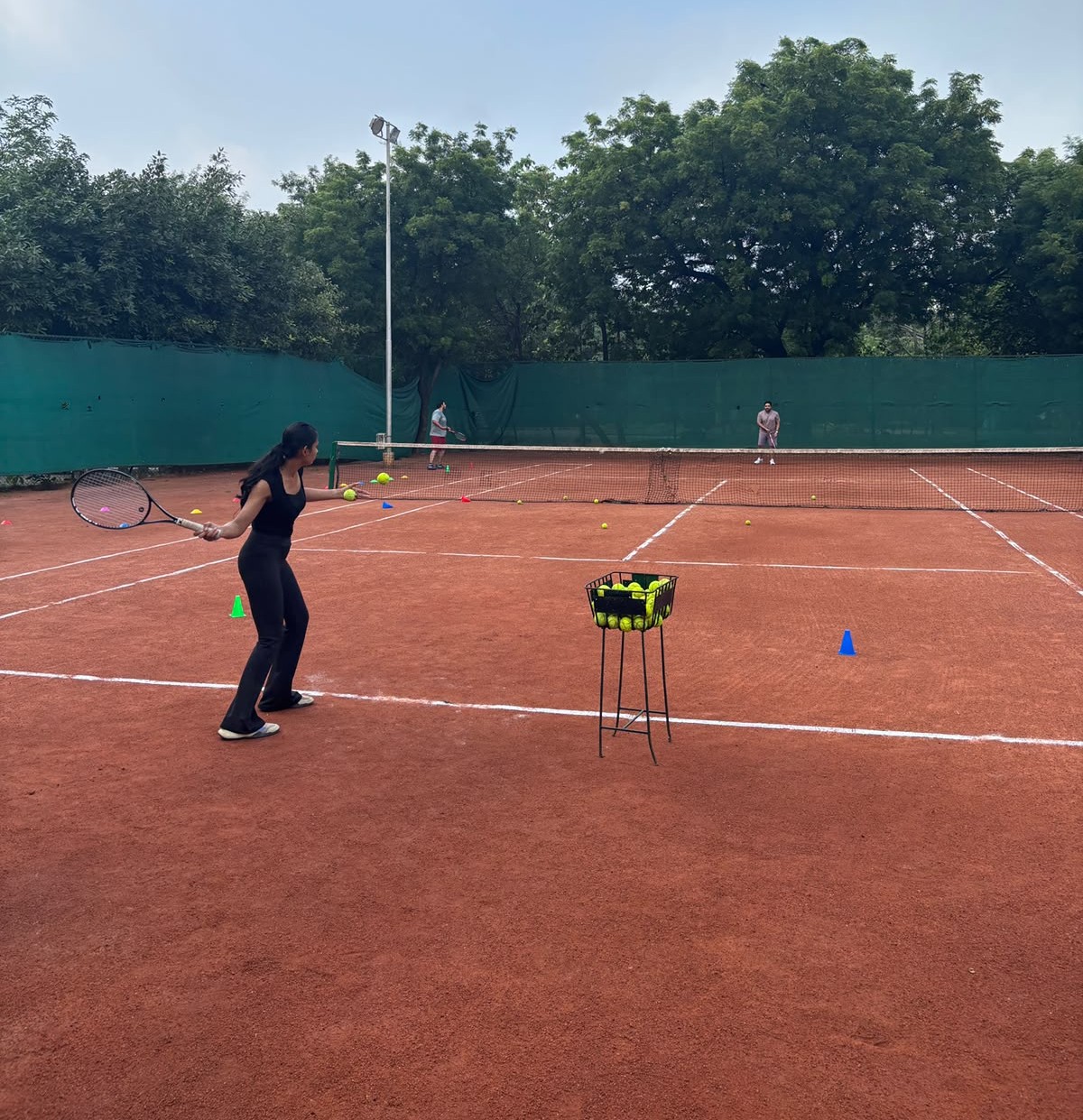 Deepshikha Saw on Court